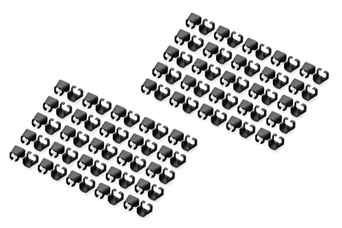 Color clips for Patch cable - Black