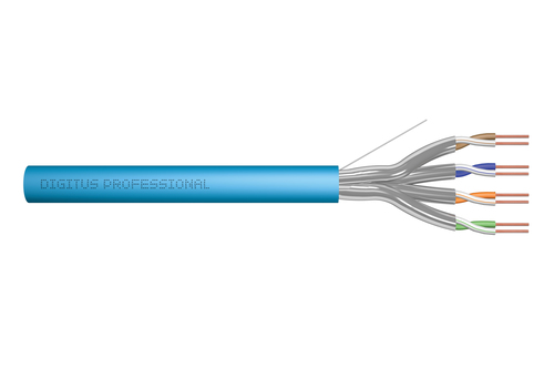 CAT 6A U/FTP installation cable, 500 m, simplex, Eca