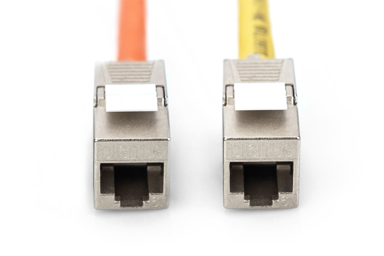CAT 6A Keystone module, shielded with intelligent cable manager