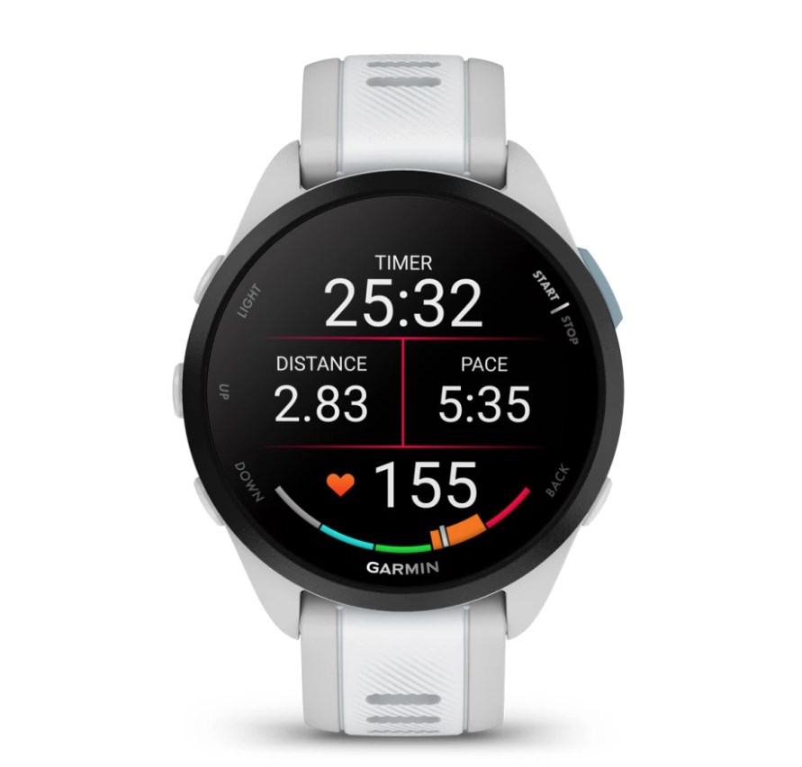 Garmin Forerunner 165 GPS Running Watch - Grey