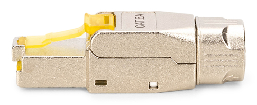 CAT 6A field connector, AWG 22-27, supports up to 4PPoE, IEEE802.3bt