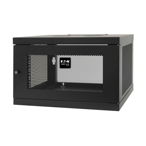 Tripp Lite SRW6UKD SmartRack 6U Low-Profile Switch-Depth Knock-Down Wall-Mount Mini Rack Enclosure