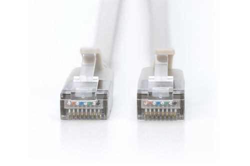 CAT 6A F-FTP Slim patch cord, 2m, gray