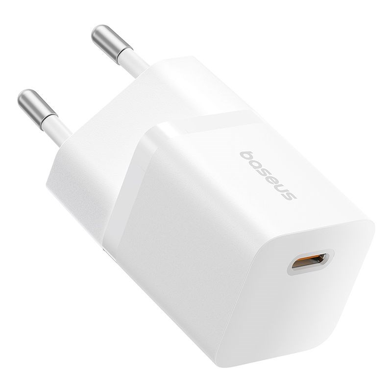 Baseus 25W USB-C GaN5 Mini Wall Charger - White