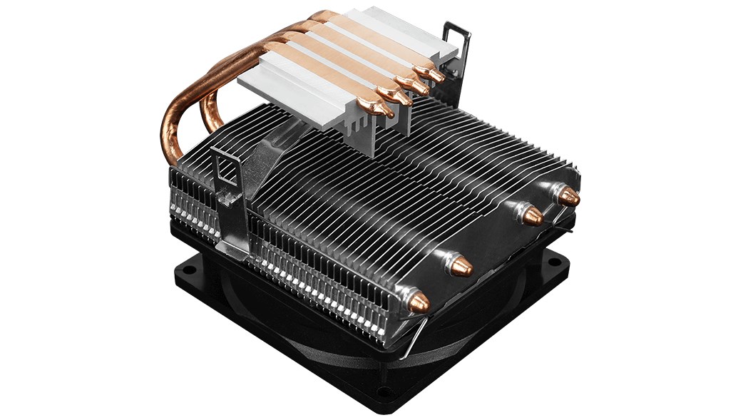 Aerocool Air Frost 4 Processor Cooler 9 cm Black