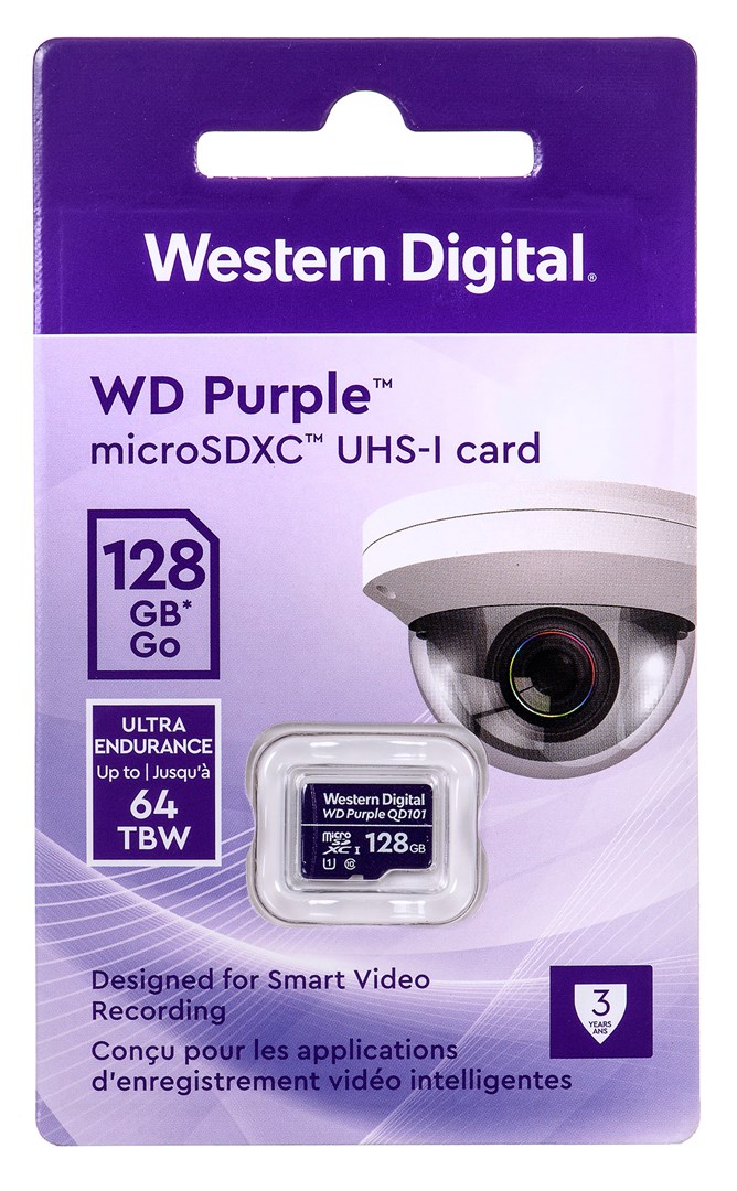 Western Digital WD Purple SC QD101 128 GB MicroSDXC Class 10
