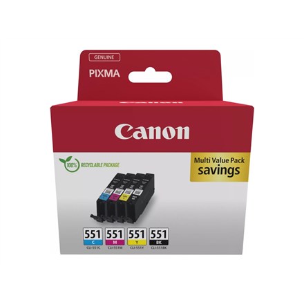 Canon 6509B015 ink cartridge 1 pc(s) Original Black, Cyan, Magenta, Yellow