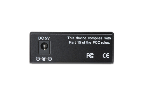 Bidirectional Gigabit Media Converter, RJ45 / SC