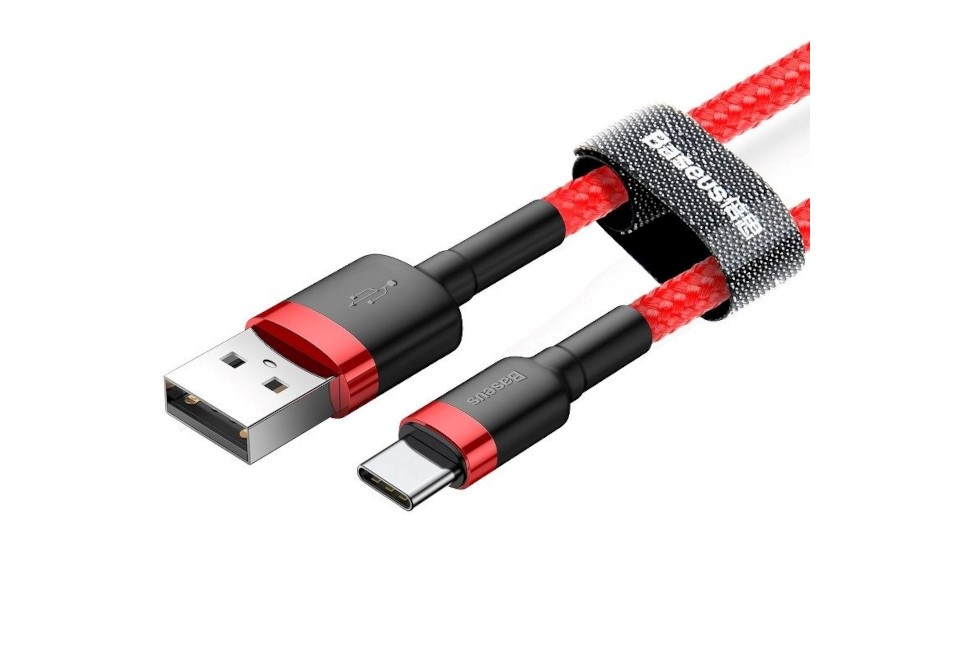 Baseus Cafule USB cable USB 2.0 2 m USB A USB C 0.48 Gbit/s Red