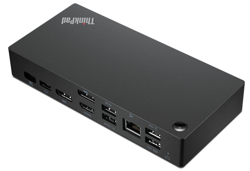 Lenovo ThinkPad Universal USB-C Smart Dock Wired USB 3.2 Gen 2 (3.1 Gen 2) Type-C Black