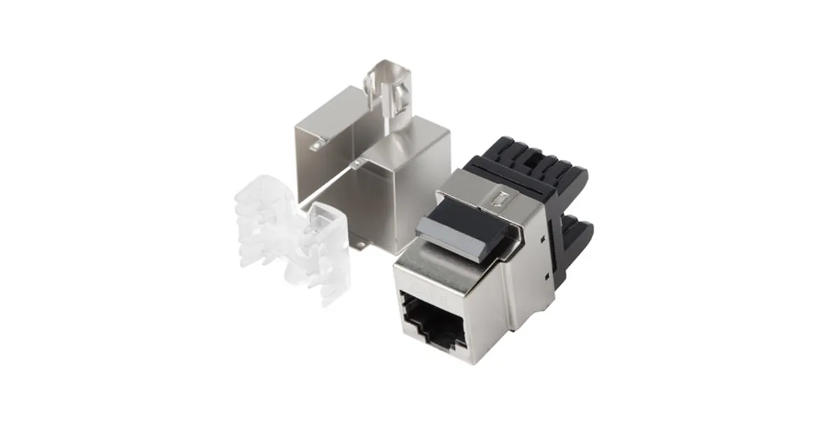 Lanberg RJ45 Keystone Module CAT6 FTP 180°