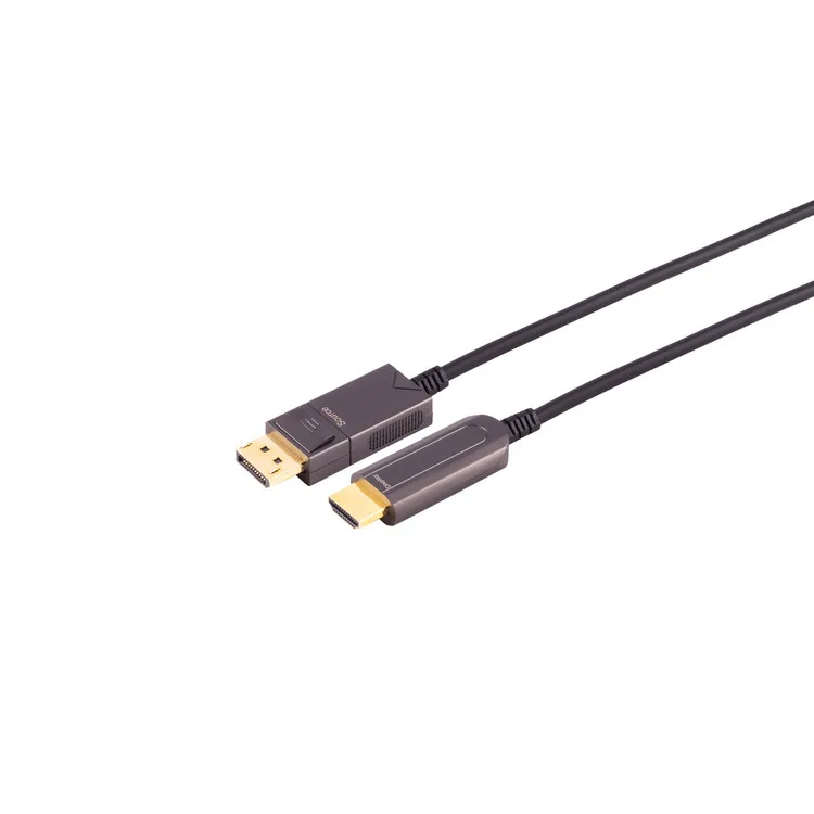 S-Impuls Optical DisplayPort Kabel, Rev1, 8K, 10m