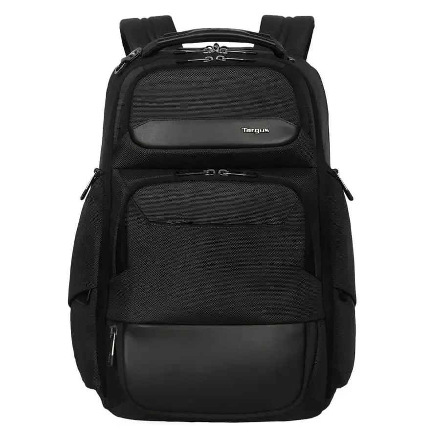 Targus HeritageLuxe backpack Travel backpack Black Polyester