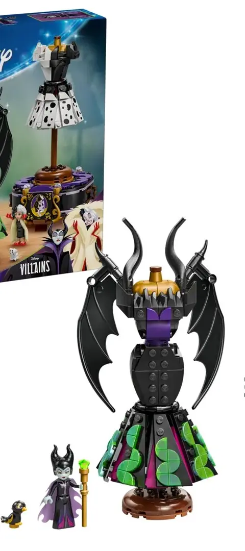 LEGO DISNEY 43262 Maleficent'S And Cruella De Vil'S Dresse