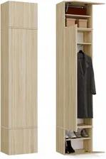 HAGA 1SZ Wardrobe – Sonoma Oak