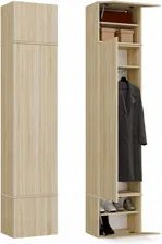 HAGA 1SZ Wardrobe – Sonoma Oak