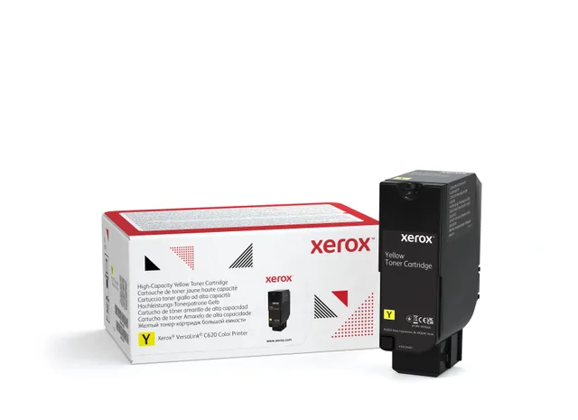 Xerox Genuine ® VersaLink® C620 Color Printer Yellow High capacity Toner Cartridge (12000 Pages) - 006R04627