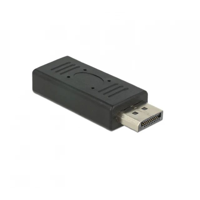 DeLOCK 2xDisplayport 1.2 Displayport 1.2 Black