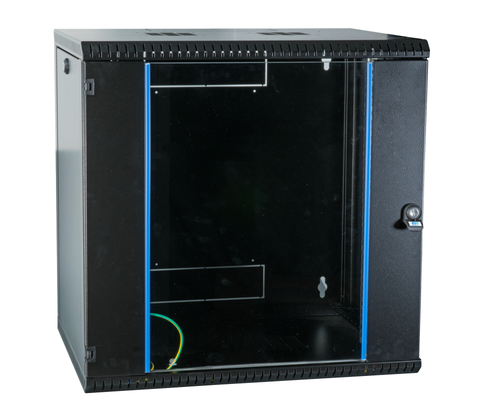 EFB Elektronik 691712VTS.60 rack cabinet 12U Wall mounted rack Black