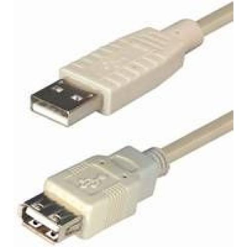 USB Type A Plug Auf USB Type A Stecker, Violett, 5,0 M