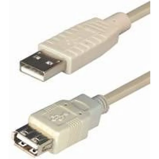 USB Type A Plug Auf USB Type A Stecker, Violett, 5,0 M