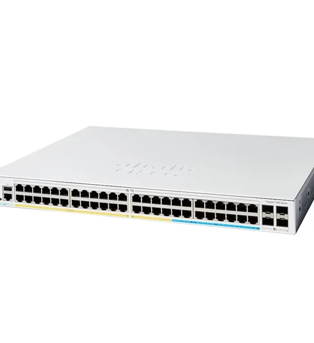 Cisco Catalyst C1300-48MGP-4X network switch Managed L2/L3 Gigabit Ethernet (10/100/1000) Power over Ethernet (PoE) Grey