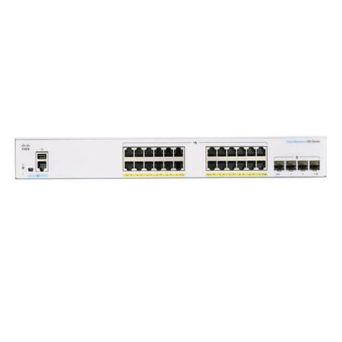 Cisco CBS350 Managed L3 Gigabit Ethernet (10/100/1000) Power over Ethernet (PoE) 1U Black, Grey