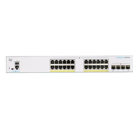 Cisco CBS350 Managed L3 Gigabit Ethernet (10/100/1000) Power over Ethernet (PoE) 1U Black, Grey