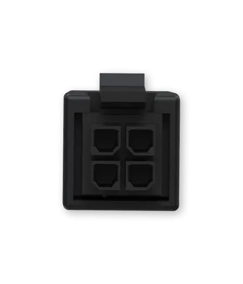 Teltonika 4-pin to 4-pin power cable Black 1 m