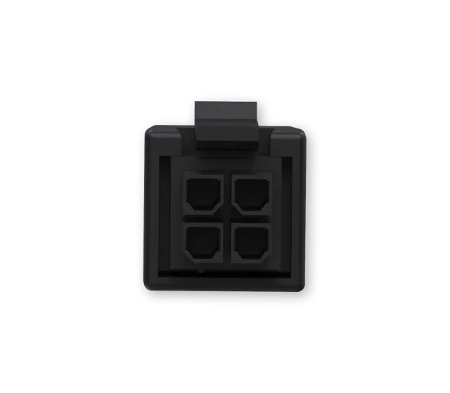 Teltonika 4-pin to 4-pin power cable Black 1 m
