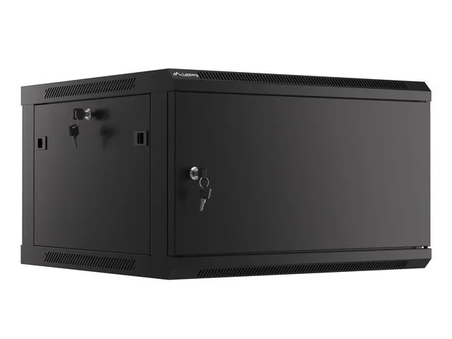 Rack cabinet 19" 6U 600x600 grey perforated
