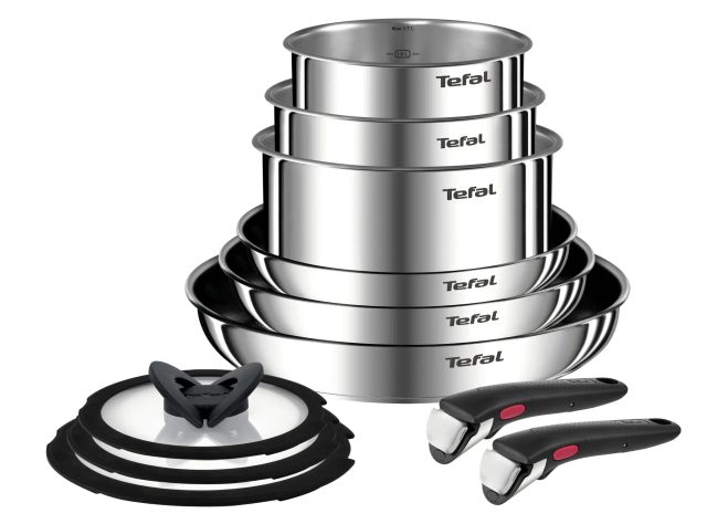 TEFAL Ingenio Emotion 11-piece cookware set L897SB74