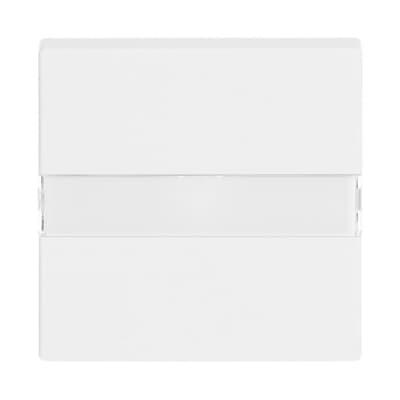 BUSCH JAEGER BJ 1764 NLI-84 Abdeck.M.Beschriftungs Feld U.Lichtleiter Future Linear Sws