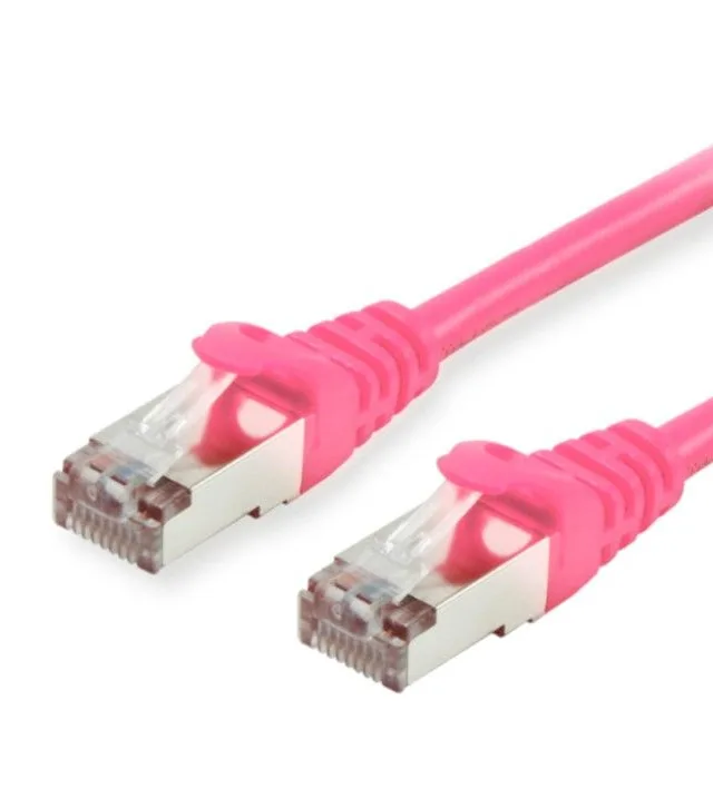 Equip Cat.6 S/FTP Patch Cable, 1.0m, Pink
