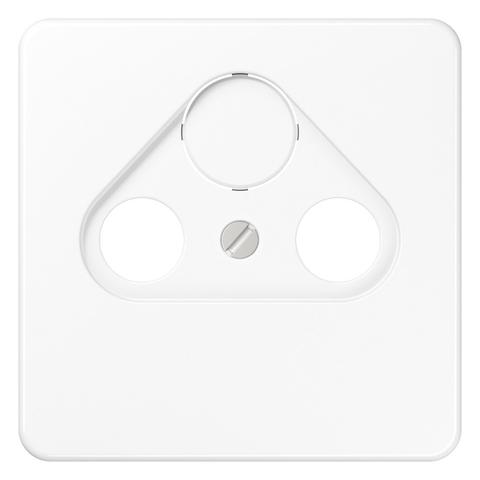 Jung CD 561 SAT WW Abdeckung FüR Antennen-/SAT-TV-Dose