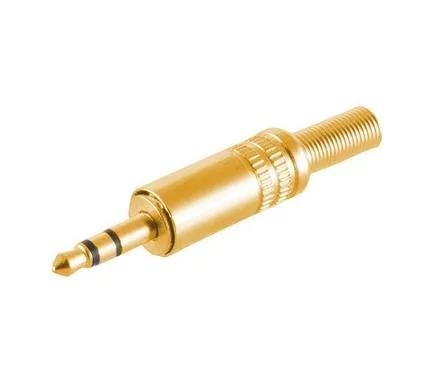 S-Impuls Klinkenstecker Stereo 3,5mm, Metall