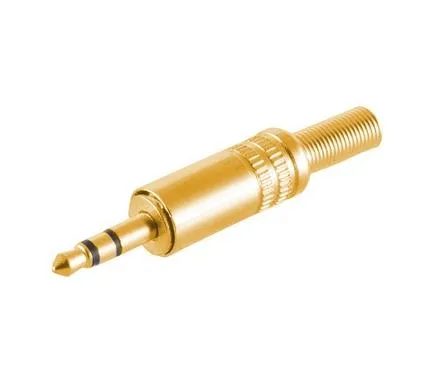 S-Impuls Klinkenstecker Stereo 3,5mm, Metall