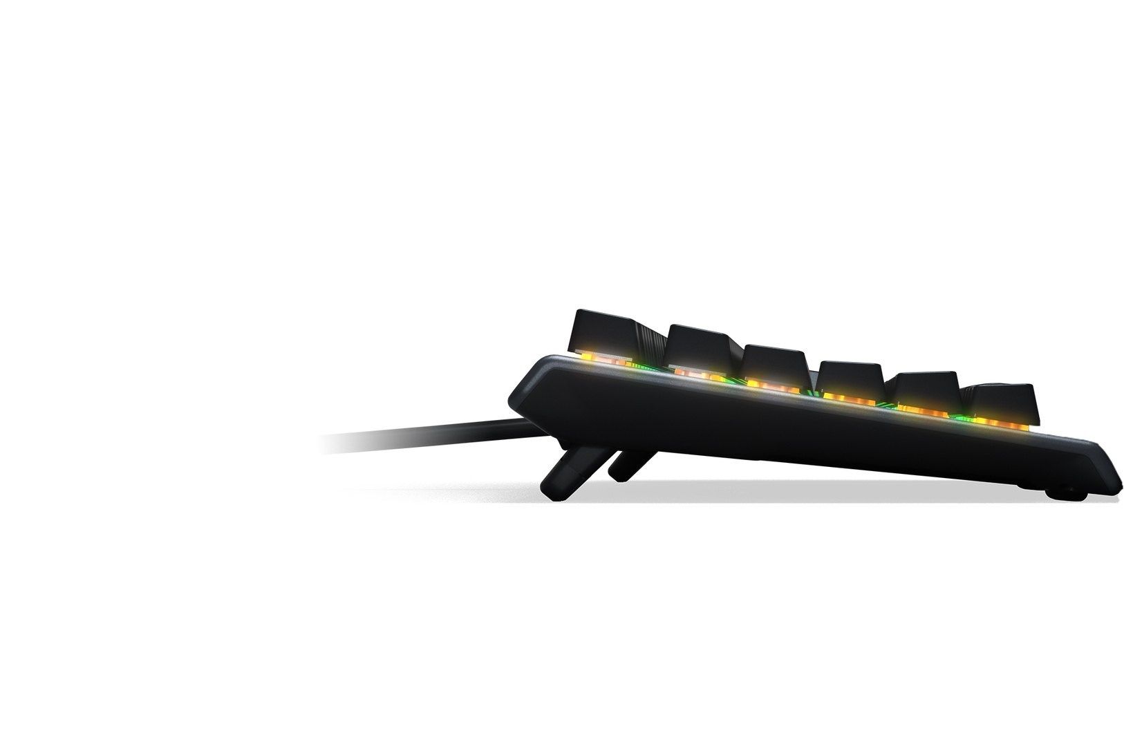 SteelSeries Gaming Keyboard Apex 3 Tenkeyless Gaming Keyboard RGB LED Light US Wired Whisper-Quiet Switches