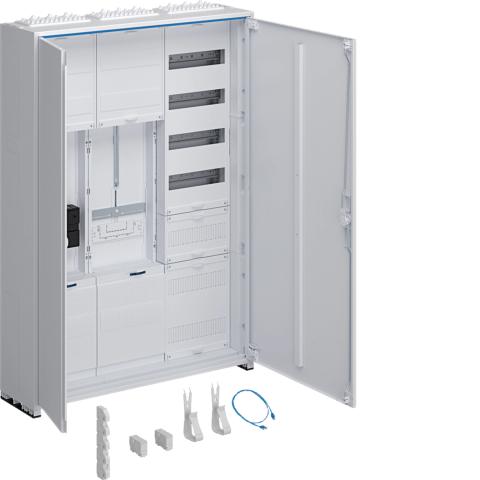 Hager Komplettschrank ZB335C15LS 1ZP 3p. H 1100mm 3feldrig