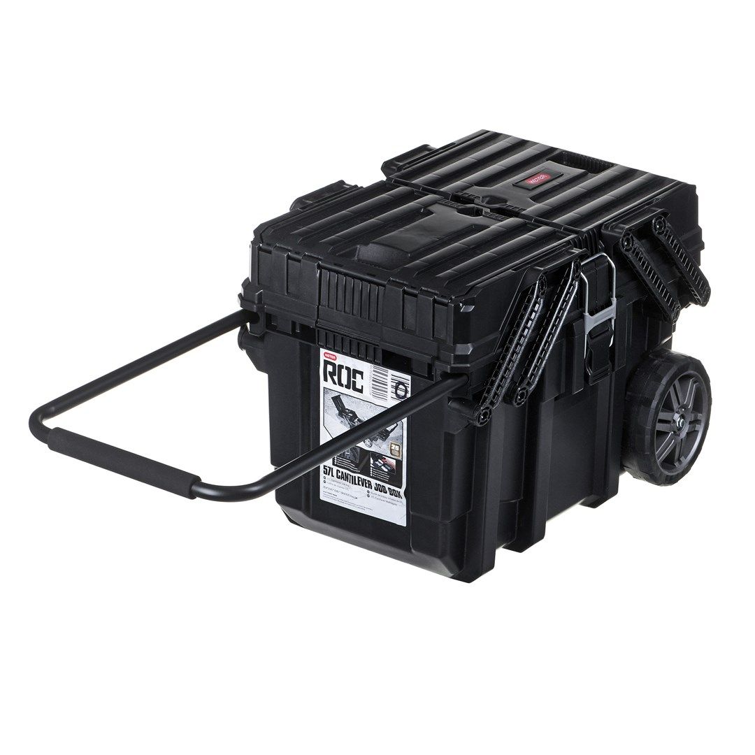 Toolbox KETER CANTILEVER Job Box (17203037/238270) On Wheels Black