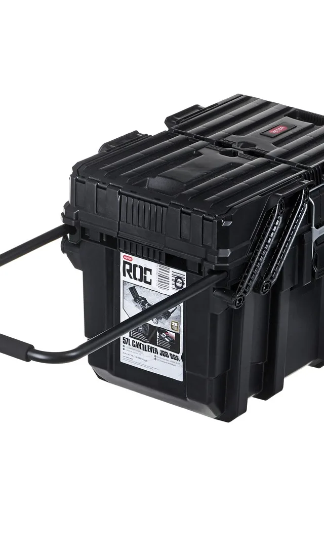 Toolbox KETER CANTILEVER Job Box (17203037/238270) On Wheels Black