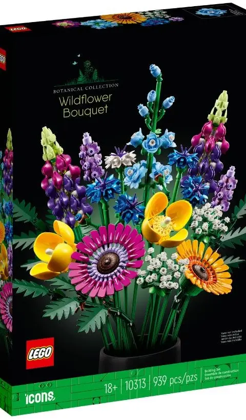 LEGO ICONS Wildblumenstrauß 10313