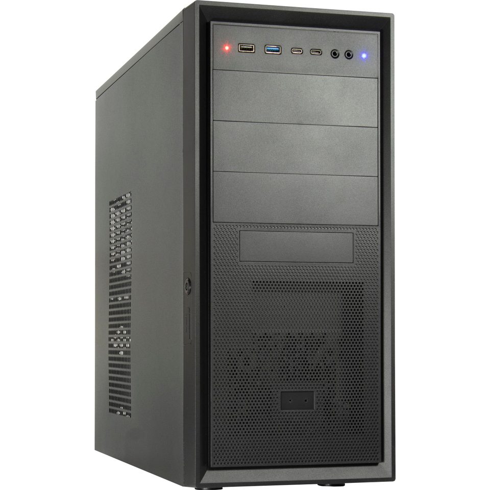 Inter-Tech SFF-8643 - 4x SATA/SAS 0.7 m 12 Gbit/s Blue