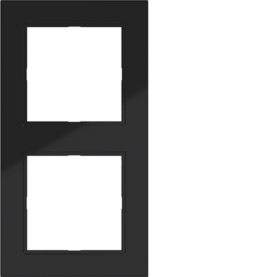 WAD6200BG Frame 2fach, A.1, Nachtschwarz GläNzend