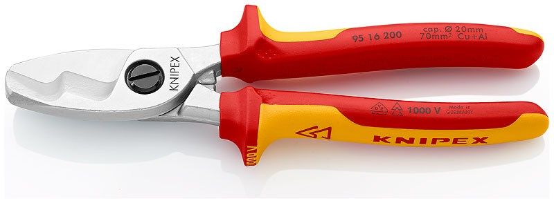 Knipex 95 16 200 Cable Cutter Hand Cable Cutter