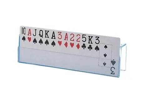Sundo Table Card Stand Transparent