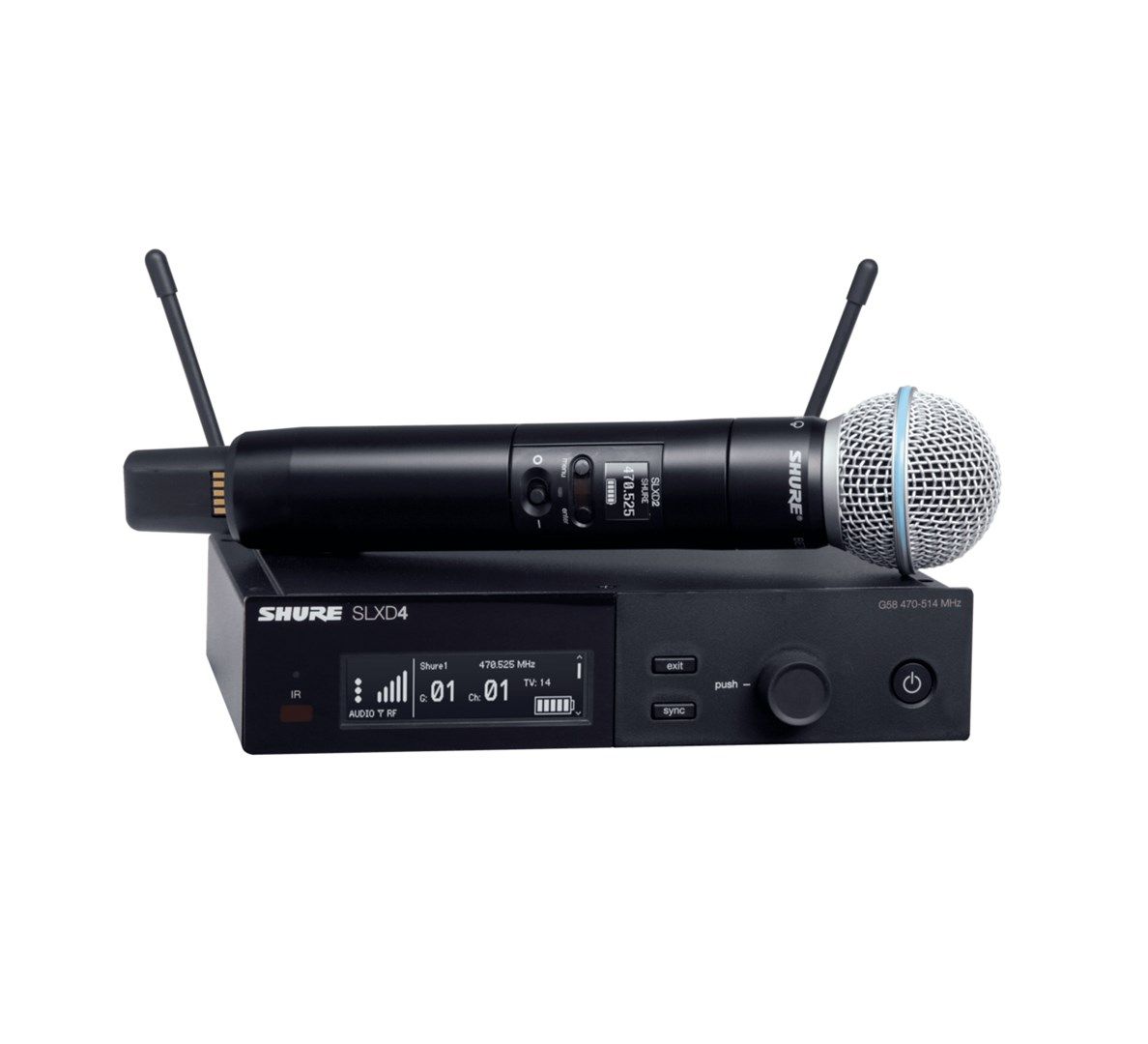 Shure SLXD24E/B58-G59 Wireless Microphone System