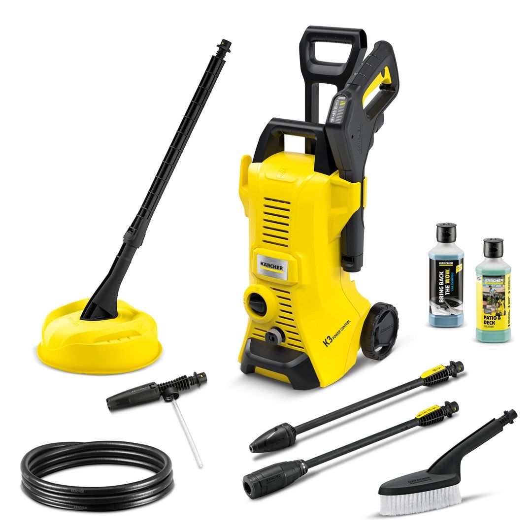 KARCHER K 3 Power Control Car Home Pressure Washer - 1.676-105.0