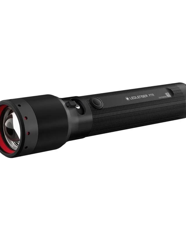 Ledlenser P7R Black Hand Flashlight LED