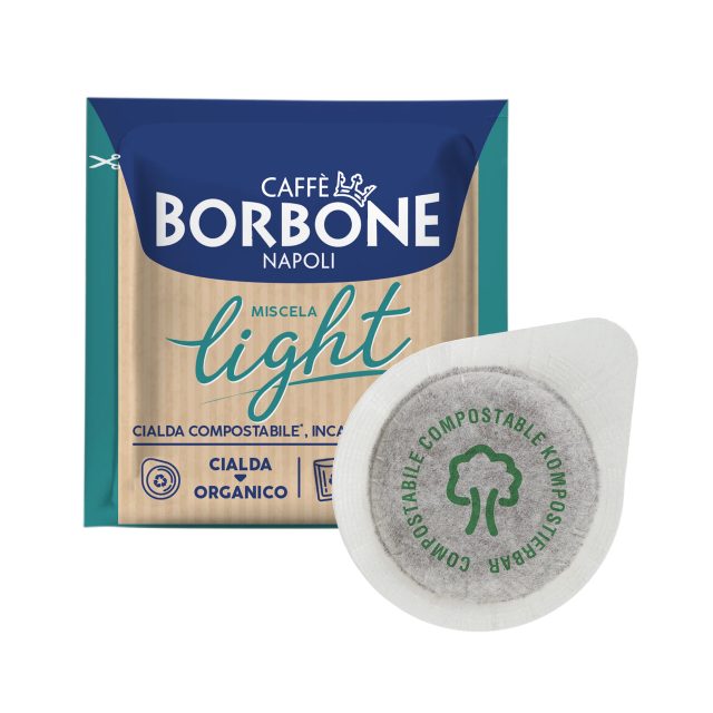Caff Borbone Miscela Light 44mm ESE System Kaffee Pads 50 Stck A 7,2 G